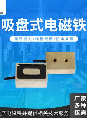 兰达厂家直销吸盘式电磁铁h402520微型自动门方形自动化电磁铁