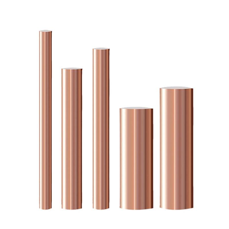 现货t2实心圆柱方棒紫铜棒t1紫铜棒60mm光亮高导电紫铜红铜棒