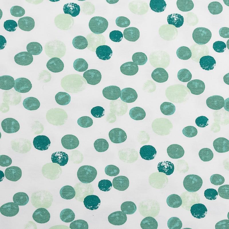 40s婴童卡通床笠针织双面布全棉宝宝全棉家居服睡袋面料