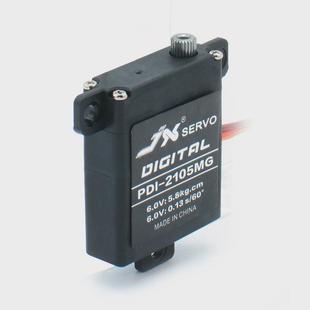 热销jxpdi 固定翼舵机直升机航模 2105mg金属齿身薄数字数码