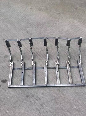 a60-1花瓣沙发铁架多节铰链沙发连接件铰链靠枕铰链a60-2