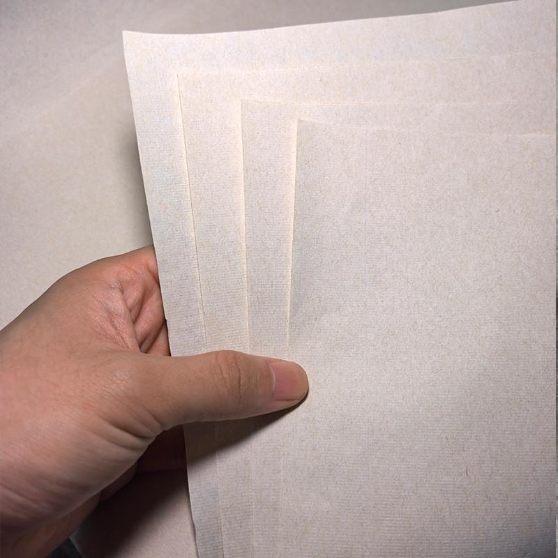 加厚楮皮宣纸黄麻皮纸四尺六尺作品宣纸仿古半生熟国画生宣书法