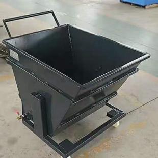 车间车废料箱铁屑翻转集屑车机床铁屑车铝屑收集清理收推车