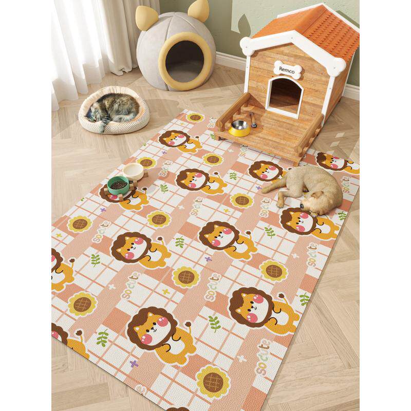 宠物地垫狗狗专用地垫防滑防水防尿可擦免洗pvc猫咪狗狗围栏地垫