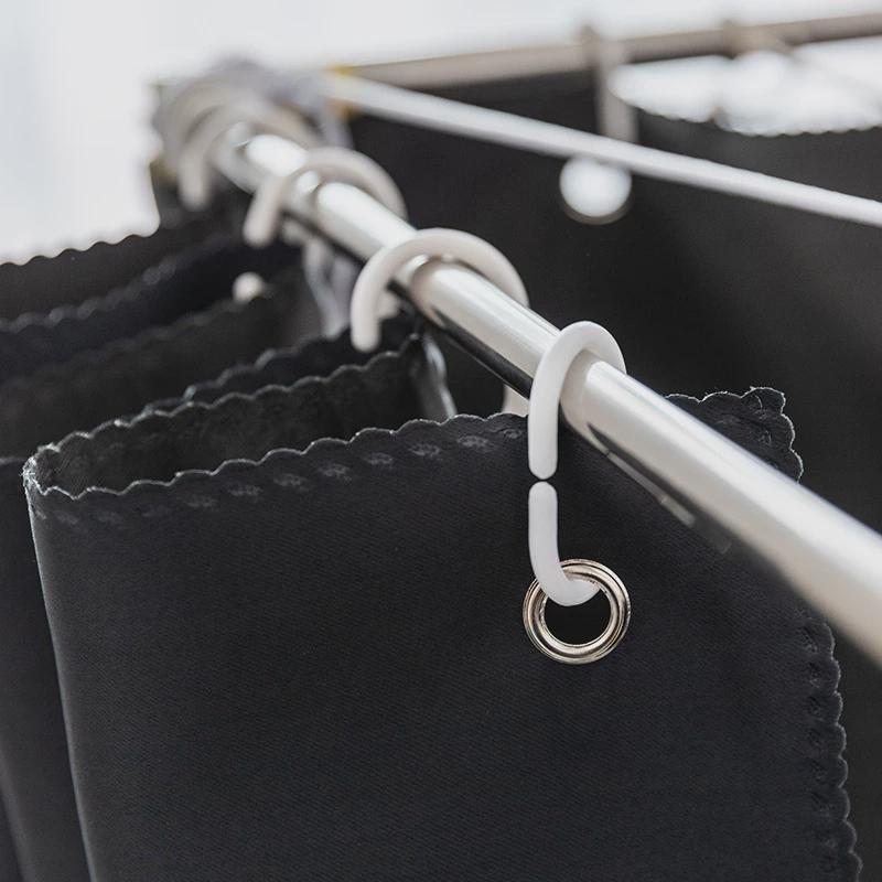 umc7批发纯黑色床帘厚上铺下铺宿舍床帘学生遮光男女款寝室