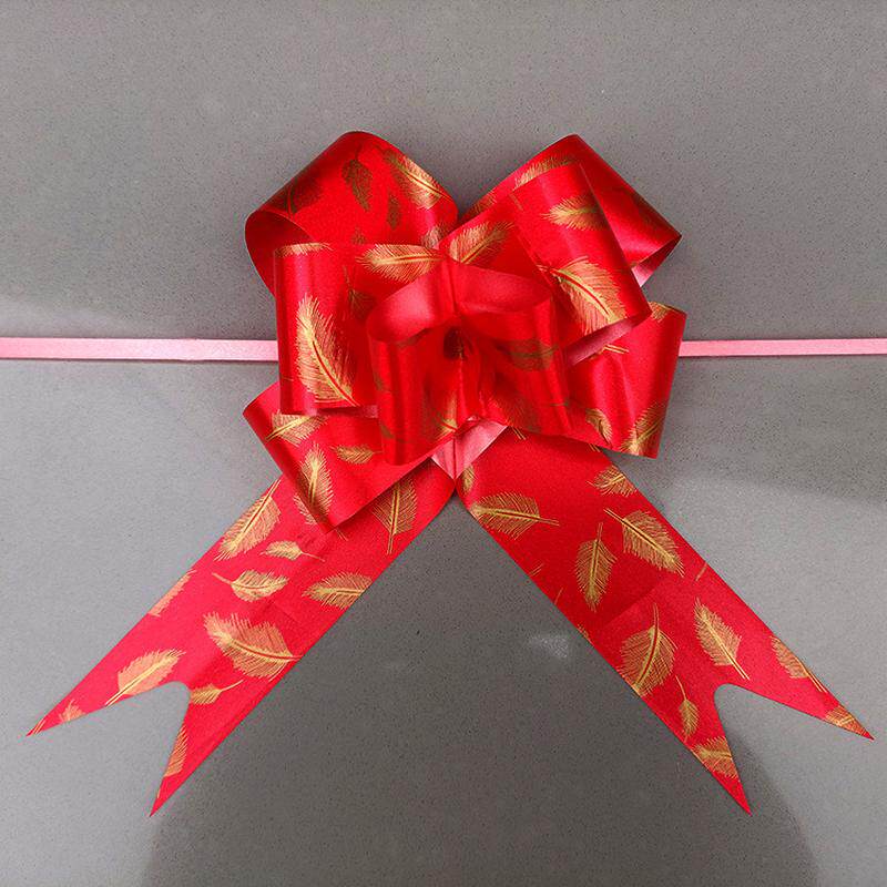 50婚车手拉花100拉花彩带蝴蝶结大号婚庆汽车新车扎结批礼品装饰