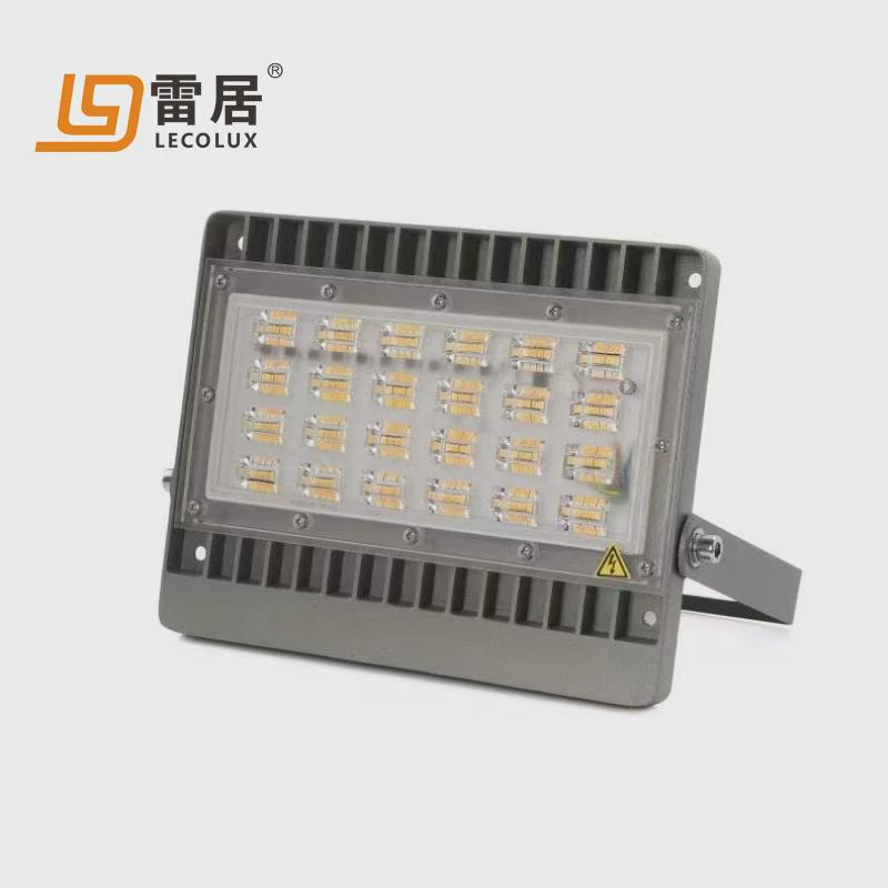 雷居照明户外仿飞超薄LED线性投光灯50/100/150/200W照明泛光灯