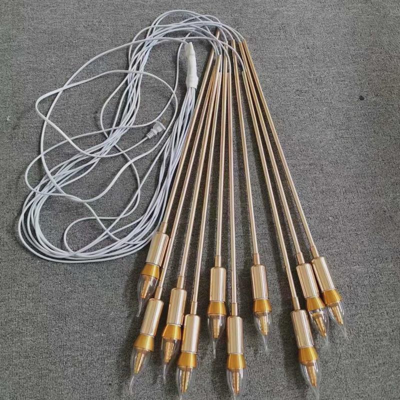 道具婚庆星光路引婚礼场地舞台布置橱窗路引吊灯布置装饰