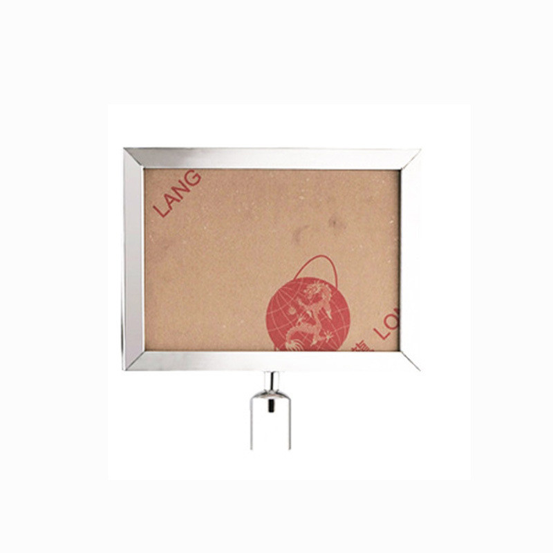 展示牌落地高品质展会不锈钢告示商场竖款a4广告落地展示牌