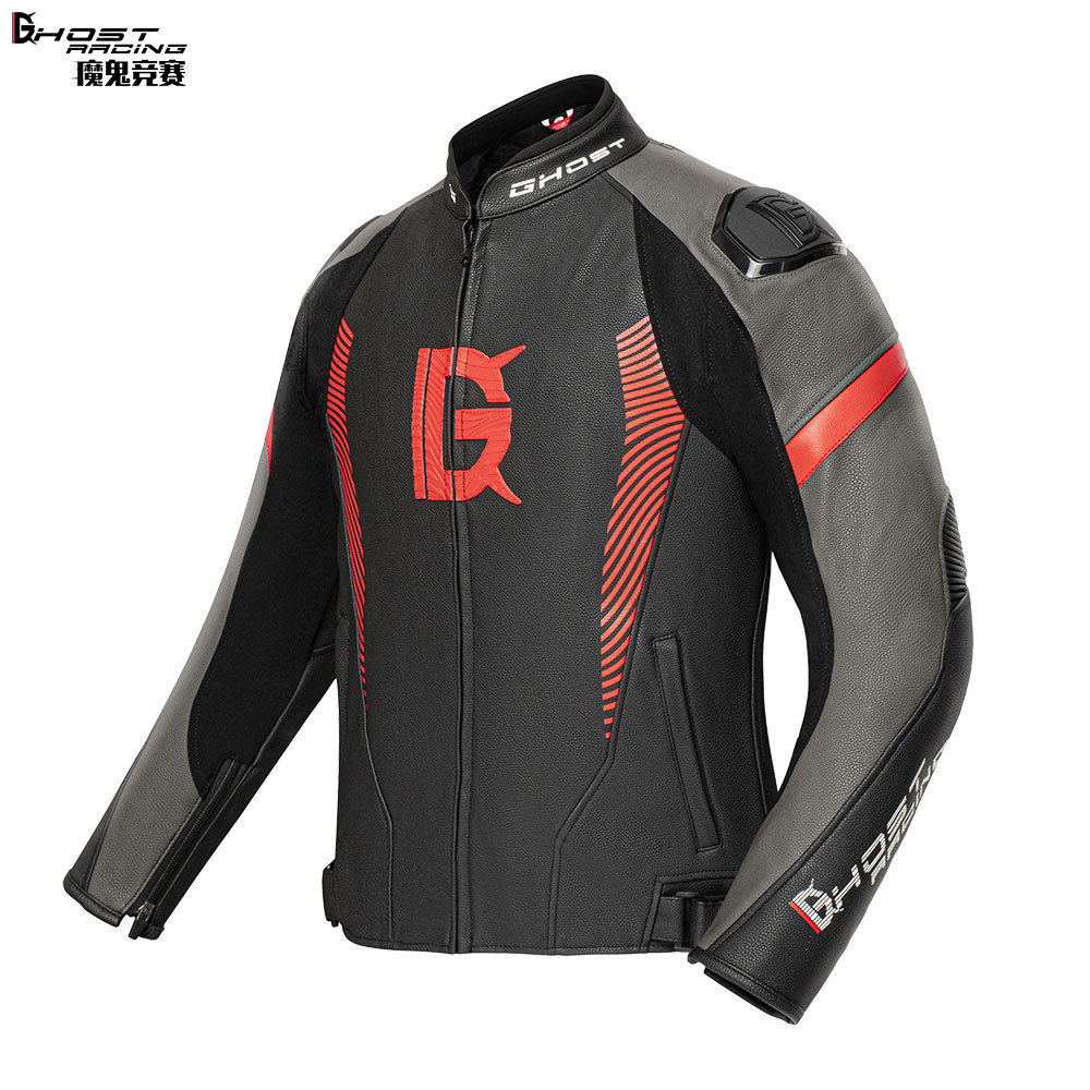 魔鬼競賽摩托車騎行服冬季皮衣男機(jī)車服防摔保暖四季騎行運(yùn)動(dòng)裝備