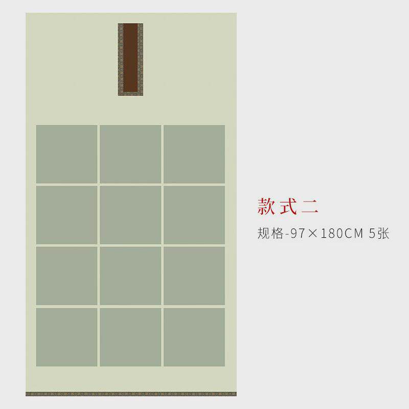 微喷蜡染六尺整张国展比赛隶楷篆书半生半熟拼接仿古书法创作大字
