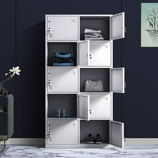 和而美冷轧钢鞋柜工厂员工更衣柜宿舍衣服储存柜鞋柜铁皮柜碗柜