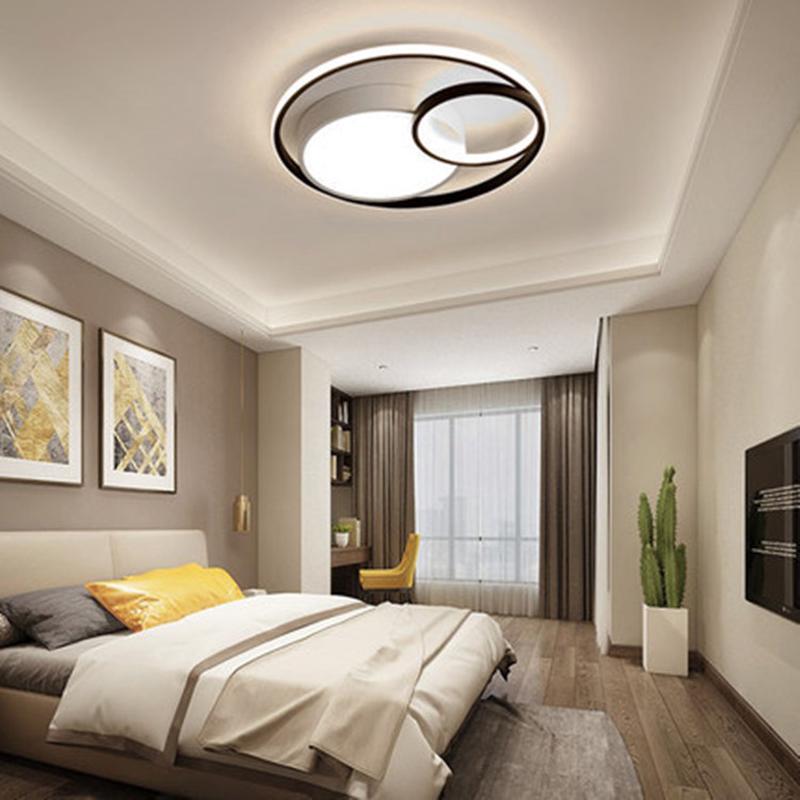 卧室灯吸顶灯简约现代住房间灯饰创意个性温馨浪漫led北欧灯具