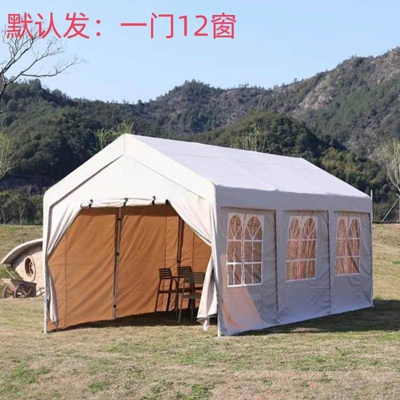 户外四脚伞帐篷摆摊用广告遮阳棚大伞伸缩式折叠篷四角雨棚加粗