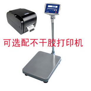 计重衡不干胶打印电子台秤kw仪表xk3108-kw-75kg台电子台秤