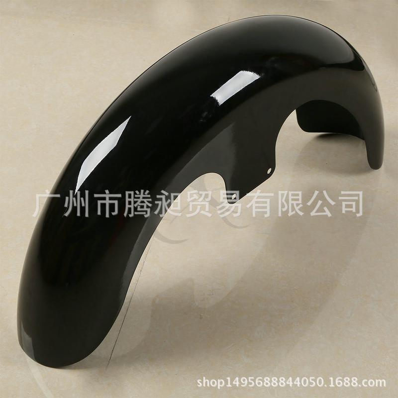 热销适用泥板前挡泥板街道滑翔前改装黑挡水板