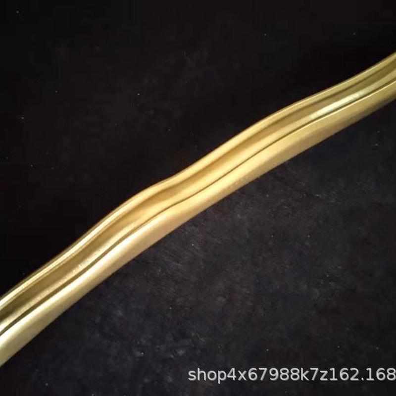 铜擀筋棒家用美容院腿部按摩点穴锻炼赶筋棍养生刮痧全身经络疏通