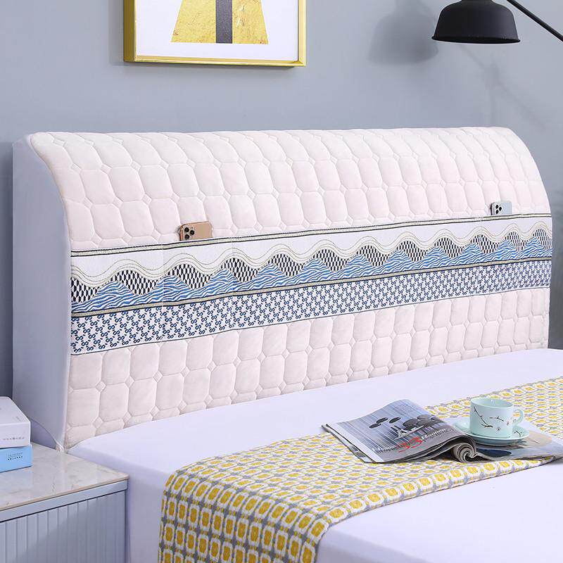 2n床头套罩感防尘罩软包棉遮丑软包夹靠背加厚全包实木简约欧