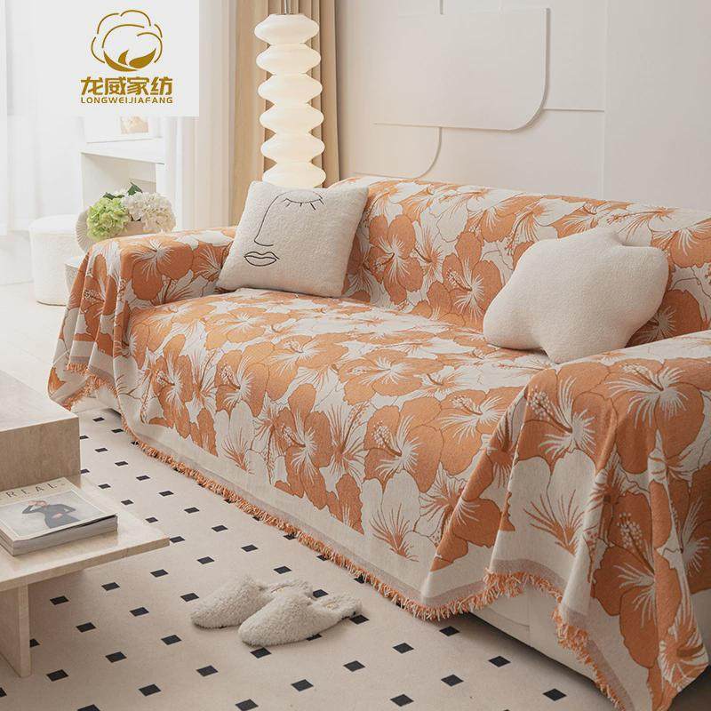 雪尼尔四季通用沙发垫沙发套北欧简约现代午睡毯盖布巾全包套万能,居家布艺,沙发垫,淘宝优惠券,粉丝福利购,淘宝优惠卷