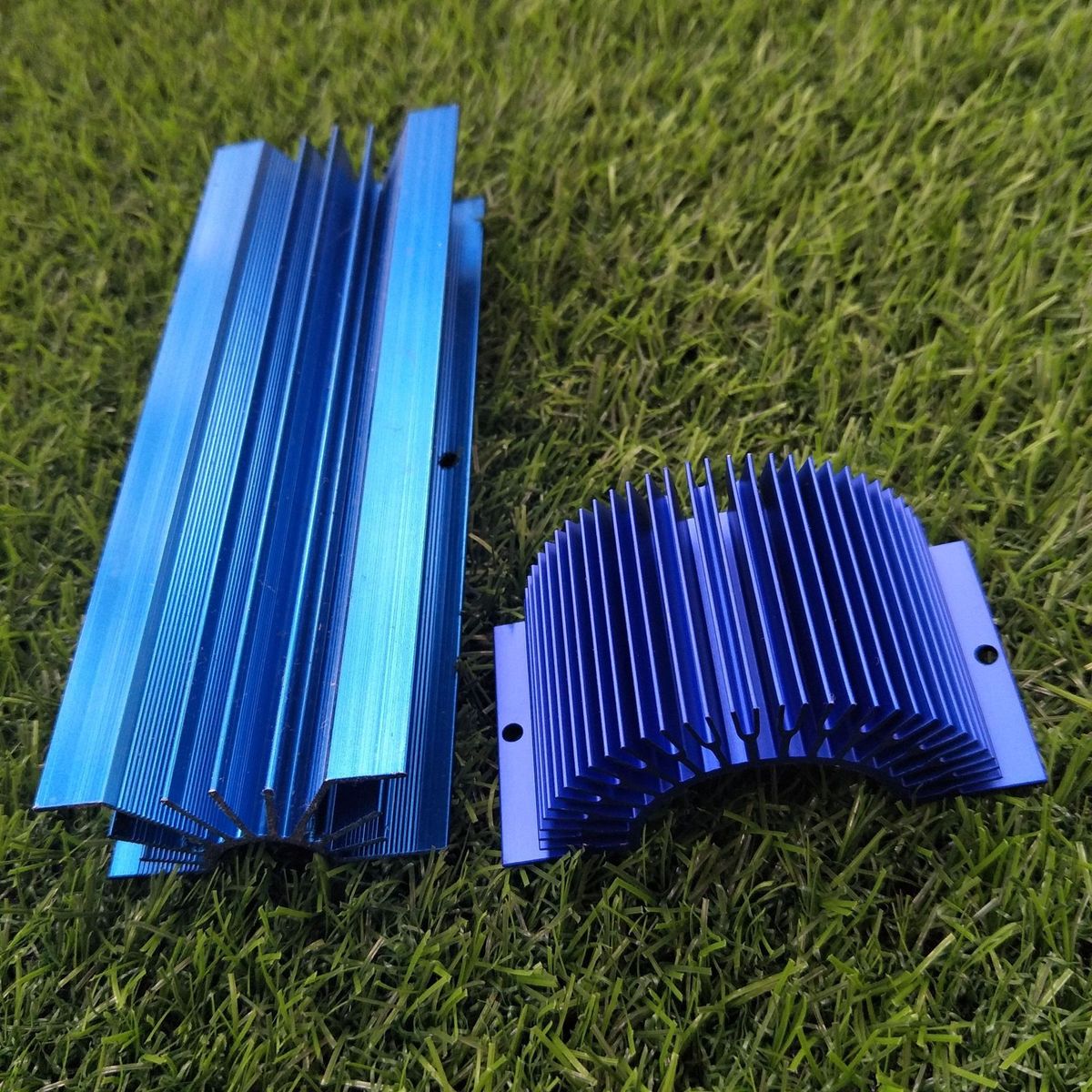 梳子型散热器加厚LED散热器车灯散热密齿异型铝材铝型材散热器