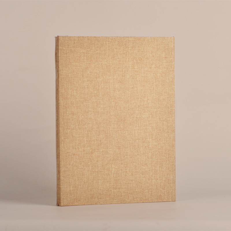 bb4c粘贴式简约布艺麻布面影集16寸覆膜批发相册可装不同尺寸
