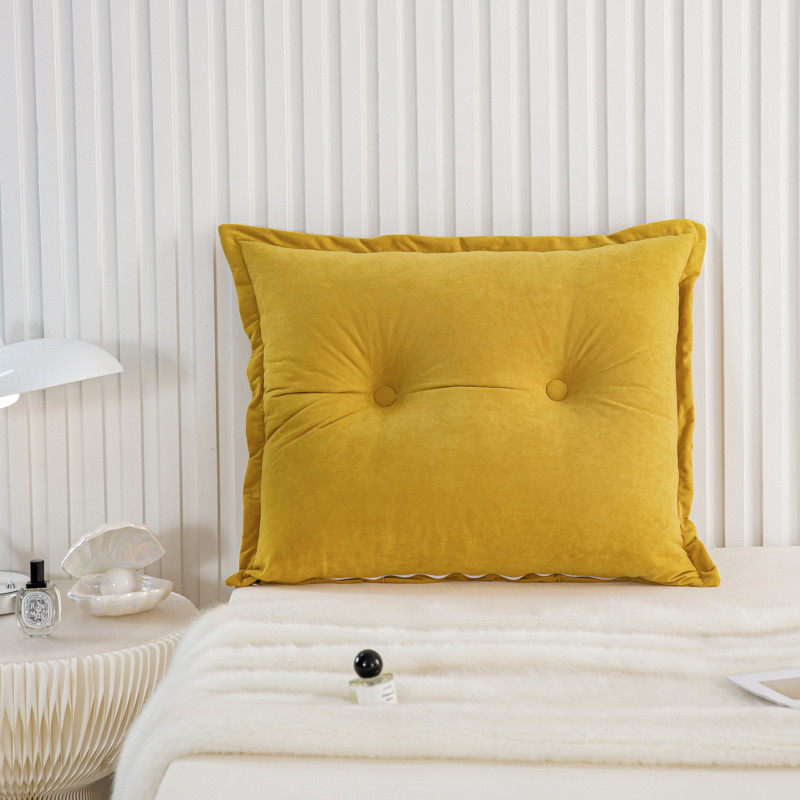 简约长方形床头靠垫床上靠枕卧室榻榻米方形大靠背可拆洗软包抱枕