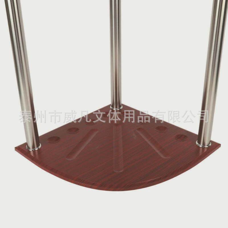 威配件台球桌木质架杆扇形8孔撞球台多种颜色架杆桌球台凡架杆器