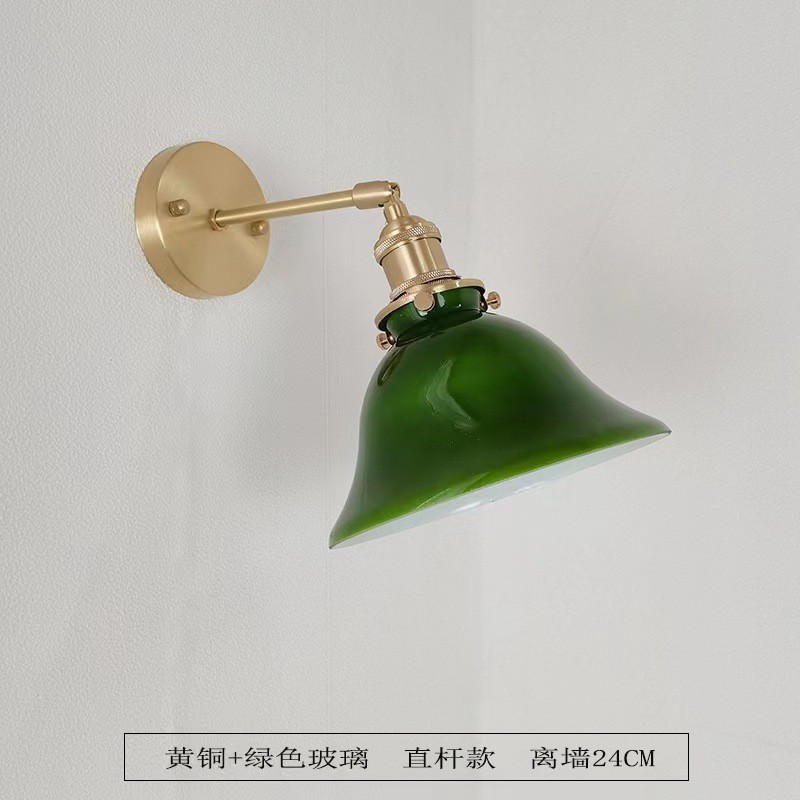 黄铜床头壁灯北欧电视背景墙轻奢客厅卧室房间过道走廊简约现代灯