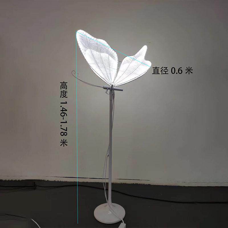 舞台发光蝴蝶路引灯婚庆道具场景布置挂件装饰吊灯婚礼堂舞台摆件