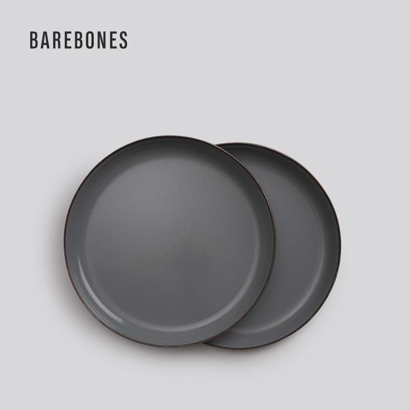 barebones北邦金边欧式简约餐具套装西餐盘碗杯子组合户外野餐碗