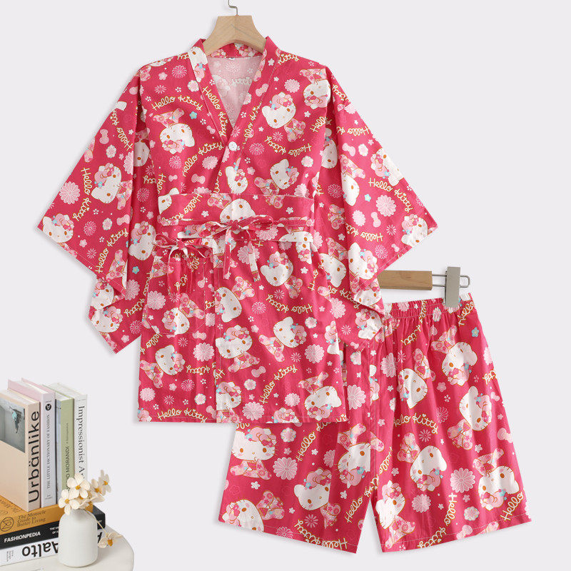 25纯棉汗蒸服女款可爱和服睡衣日式开衫洗浴浴服A按摩桑拿服男,居家布艺,汗蒸服,淘宝优惠券,粉丝福利购,淘宝优惠卷