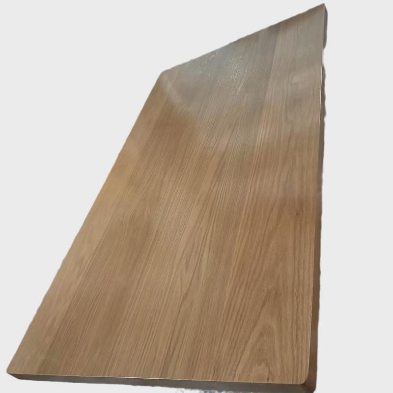 定制实木板黑胡桃木樱桃木白蜡木升降腿桌面原木书桌板电脑桌面板