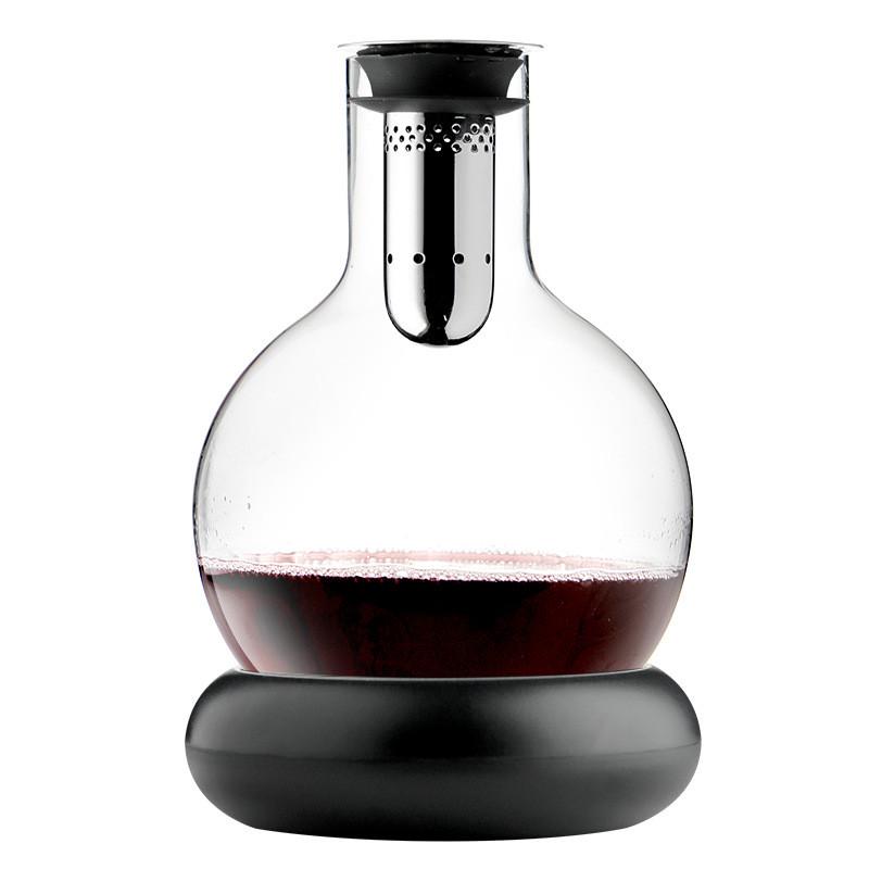 创意瀑布式酒具红酒醒酒器冰酒器葡萄酒过滤器分酒器水晶玻璃快速