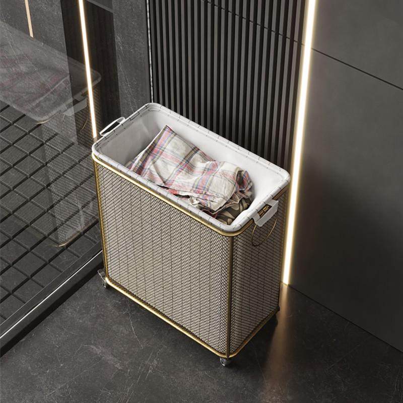 ins网格脏衣篮夹缝窄身污衣篮 收纳筐家用脏衣篓洗衣篮桶,收纳整理,脏衣篮,淘宝优惠券,粉丝福利购,淘宝优惠卷