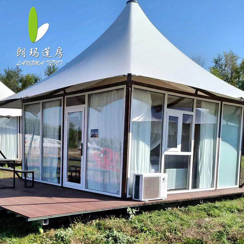 休闲奢单峰酒店帐篷主题乐园帐篷民宿野营地帐篷户外帐篷厂家