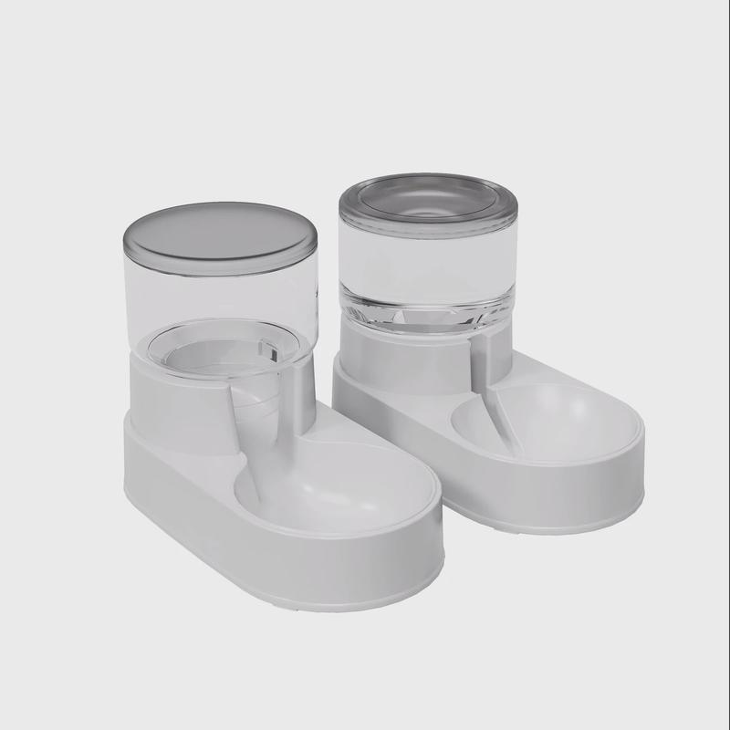 自动饮水猫食盆狗碗双碗猫碗喂食器黑色狗食盆狗狗碗宠物猫咪用品