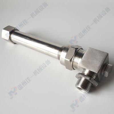 l型型接口小型玻璃管油位计拐角单玻璃管油位计l型玻璃管液位计