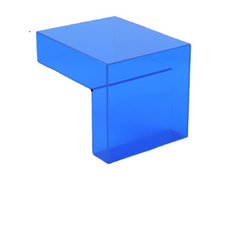 吧台l型展示架logo亚克力网红装饰道具奶茶店展示盒摆件彩色打印