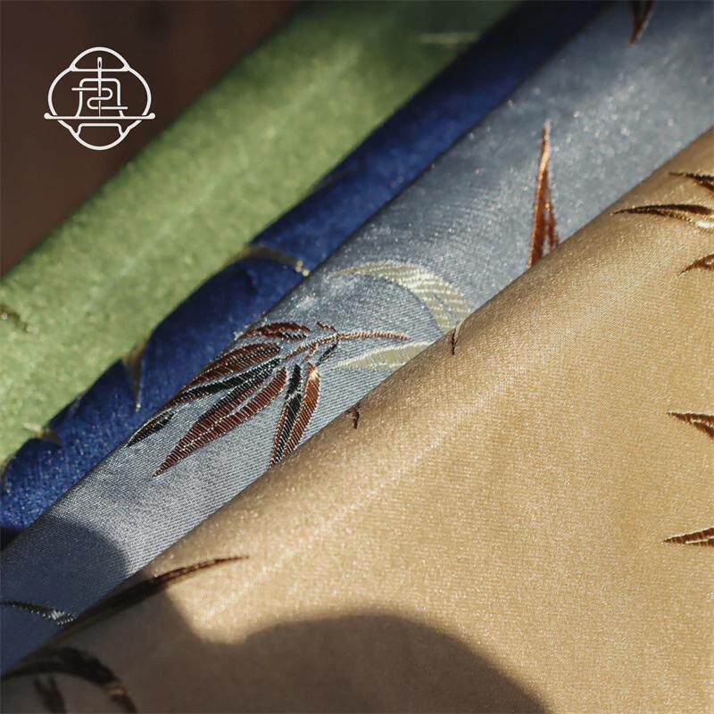 热销真我竹缎面古风手工布书衣中国风书套A5A6记事本随身手帐新款