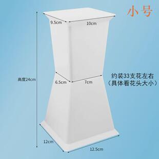 新款 内胆花店用品包花 材料方墩墩插花箭筒花束包装