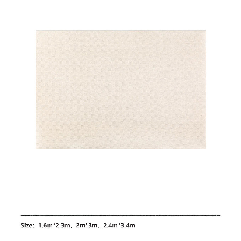 进口羊毛地毯客厅格子意式高级轻奢现代简约沙发茶几大面积卧室垫