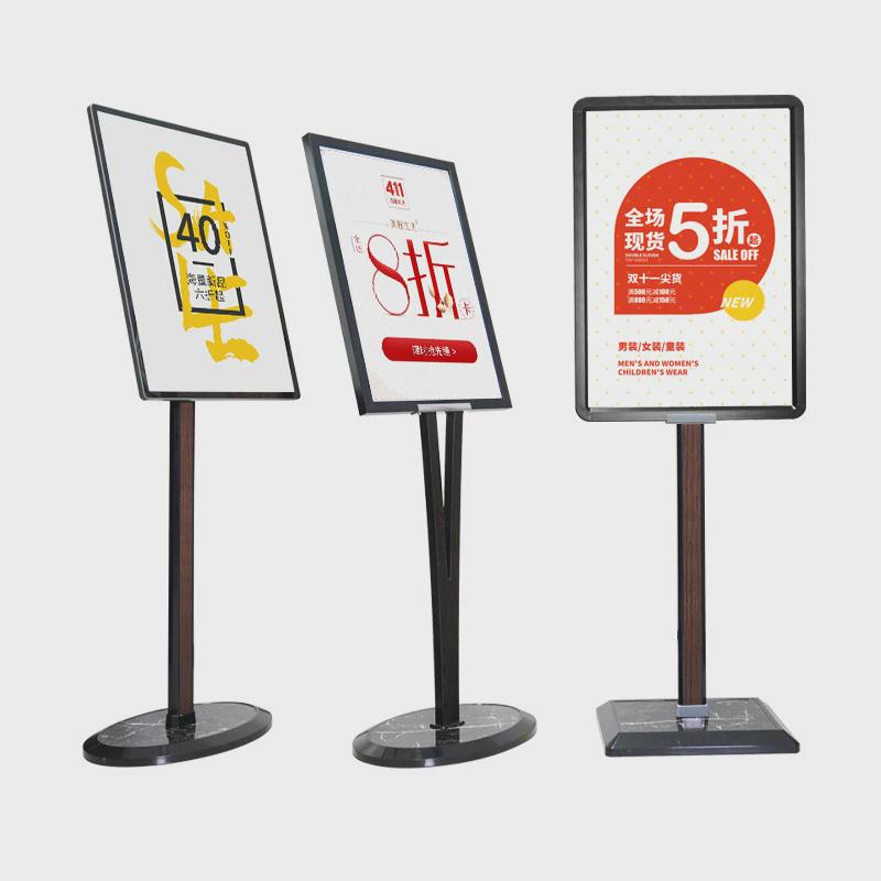 广告牌v形宣传立牌展示牌架水牌展示架落地展板kt板展架广告支架