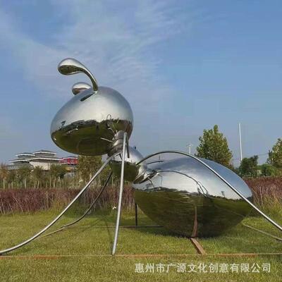 大型不锈钢雕塑公园户外商场厂家动物景观造型摆件售楼部酒店装饰