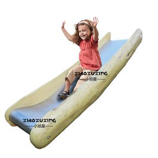 室内户外非标304不锈钢滑梯景区游乐场小区单双滑滑pe板儿童滑梯