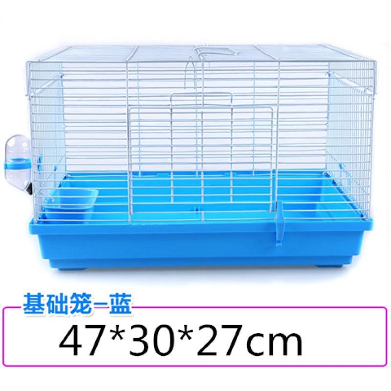 仓鼠笼子铁笼子60基础笼47基础笼金丝熊鸡笼子用品加高60基础笼
