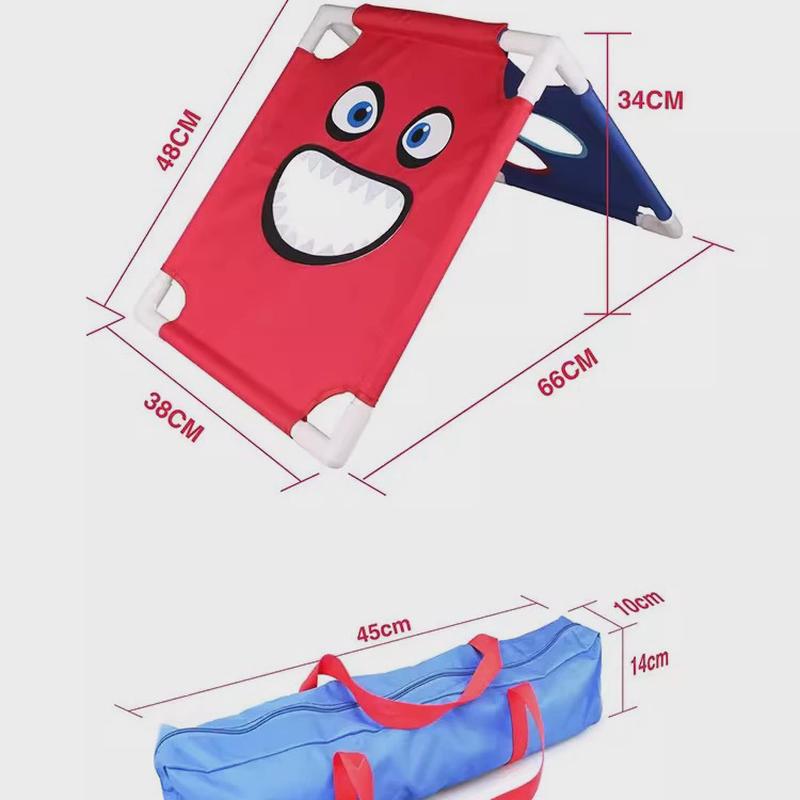 幼儿园感统训练沙包投掷框投掷靶卡通动物扔沙包球趣味运动会道具