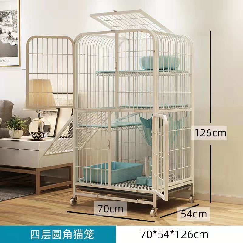 猫笼子猫别墅家用室内二层三层猫窝大号猫咪笼宠物笼超大猫舍