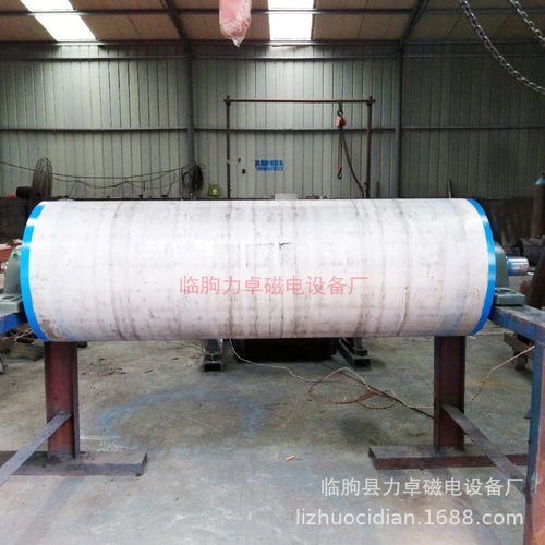 厂家供应输送带强磁磁滚筒除铁机设备永磁磁力滚筒输送带机器