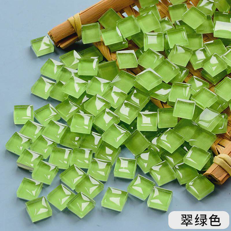 10公斤彩色水晶玻璃马赛克手工diy儿童创意品艺术美术区绘画材料