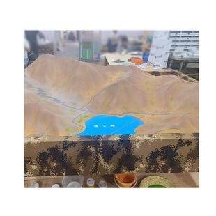 地形地貌模型微缩景观展示模型山形地脉图沙盘模型地形地貌模型